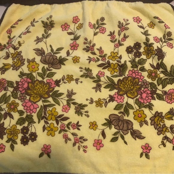 ✨Almost New✨ Vintage MCM Wabasso x Royal Doulton Terrycloth Apron - Picture 2 of 5